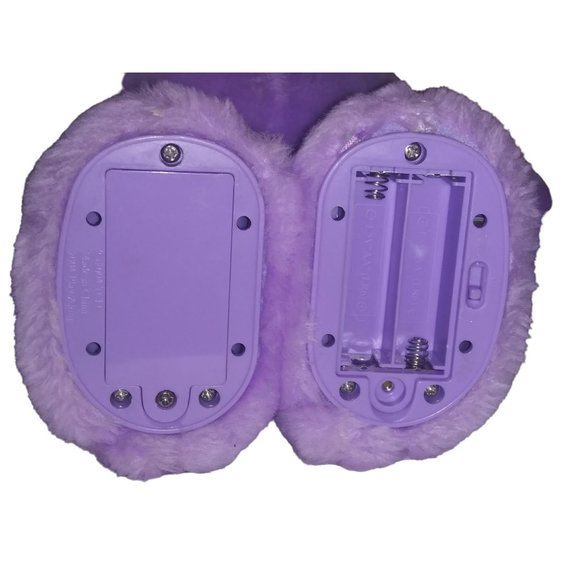 VTG Care Bear Harmony Purple Stuffed Animal Fit and Fun Workout Care Bear Plush - Picture 9 of 11